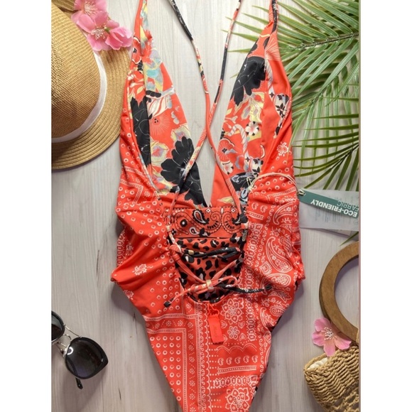 Maaji Animal Print Safari One Piece Swimsuit - Picture 9 of 13